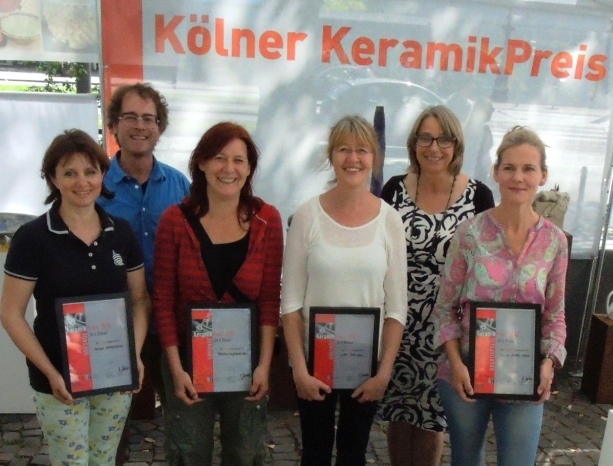 Preisträger Kölner KeramikPreis 2015 mit Jury